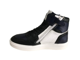 Gattino G1665 Jongens Sneaker Zwart Donker Blauw