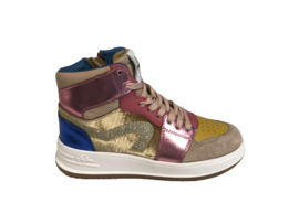 Hip H1012 half hoge sneaker Roze glitter