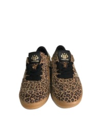 Pinocchio P1511 Meisjes Sneaker Laag Panter