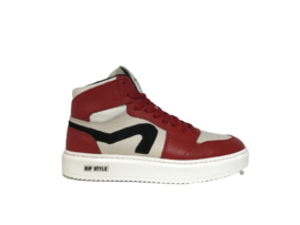 Hip H1665 half hoge sneaker Rood