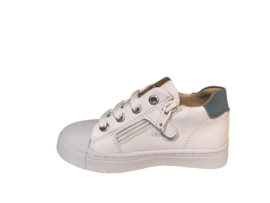Shoesme SH23S004-D Sneaker White green Jongens