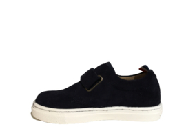 Clic CL-jvelcro  jongens sneaker blauw suede