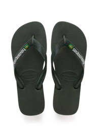 Havaianas Slipper Brasil Green Olive