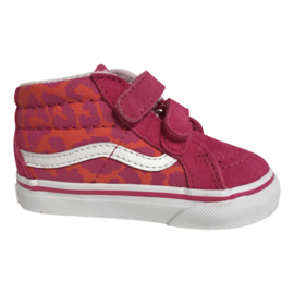 Vans TD SK8-Mid Reissue Neon Animal Pink klittenband 21-26