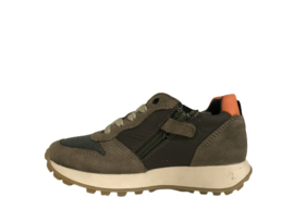 Kipling Lucca jongens lage sneaker khaki