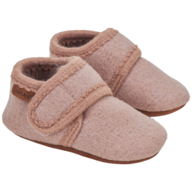 Enfant baby wool slofjes Bark