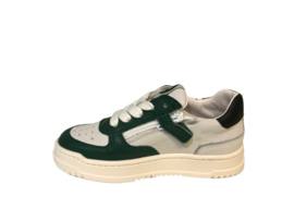 Kipling Fill 1A White Sneaker met groen accent