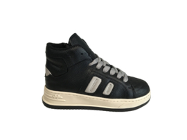 Hip H1690 sneaker veter zwart grijs