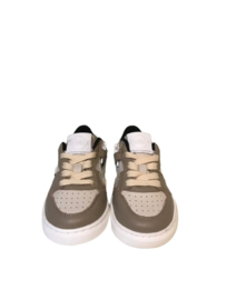 Gattino G1015 sneaker Wit Taupe maten 27-41