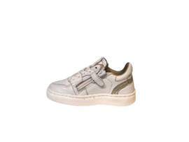 Gattino Y1015 meisjes sneaker wit met goud accent 21-27