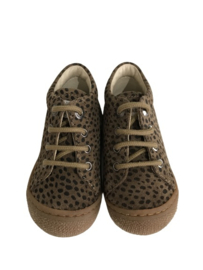 Naturino Cocoon suede pony  sand eerste loopschoentjes