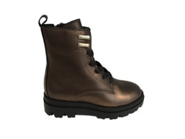 Hip H1626 meisjes veterboot brons