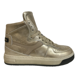 Hip H1174 meisjes sneaker half hoog goud metallic