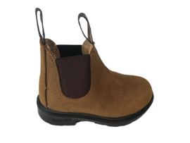 Blundstone elastic sided boot crazy horse brown