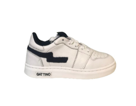 Gattino Y1015 sneaker wit met blauw accent maten 21-27