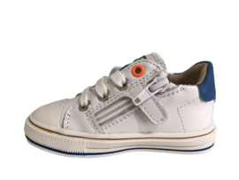 Shoesme ON22S201-A Jongens sneaker white blue