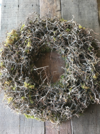 Naturel krans bonsai Cone mos rendiermos 60 cm naturel