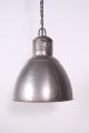 Stoere industriele hanglamp lamp korf stallamp korflamp fabriekslamp industrieel grijs grijze metaal metalen landelijk zink staal metaal grijs