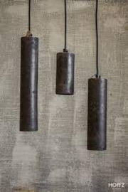 Gyan Hoffz hanglamp buis large groot landelijk stoer industrieel modern roestbruin bruin