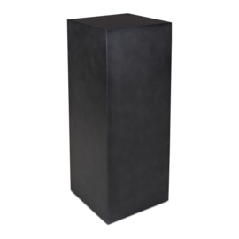 Grote zwarte metalen sokkel zuil pilaar kolom kolom pilaster console 40 x 40 x 100 cm