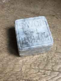 Heerlijk groot stuk hammam zeep grijs grijze savon du hammam 265 gram