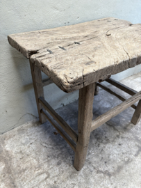 Hele gave originele oude tafel haltafel landelijk stoer vintage