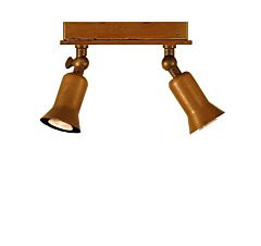 Tierlantijn Frezoli 2 spot koper  Modena spotje wand plafond halogeen mini klein plafondspot wandspot Tierlantijn modena