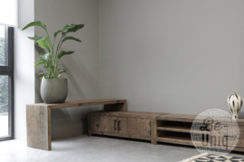 Tv dressoir kast televisie meubel televisiemeubel televisiekast SEP truckwood railway hout houten Mix & match 80 x 40 X H34 cm