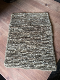 Staal vloerkleed hennep