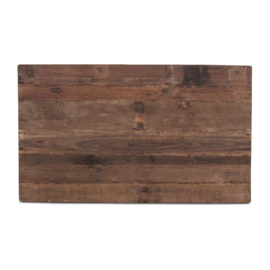 houten tafelblad hout houten blad robuust stoer paneel 120 x 70 cm Bassano