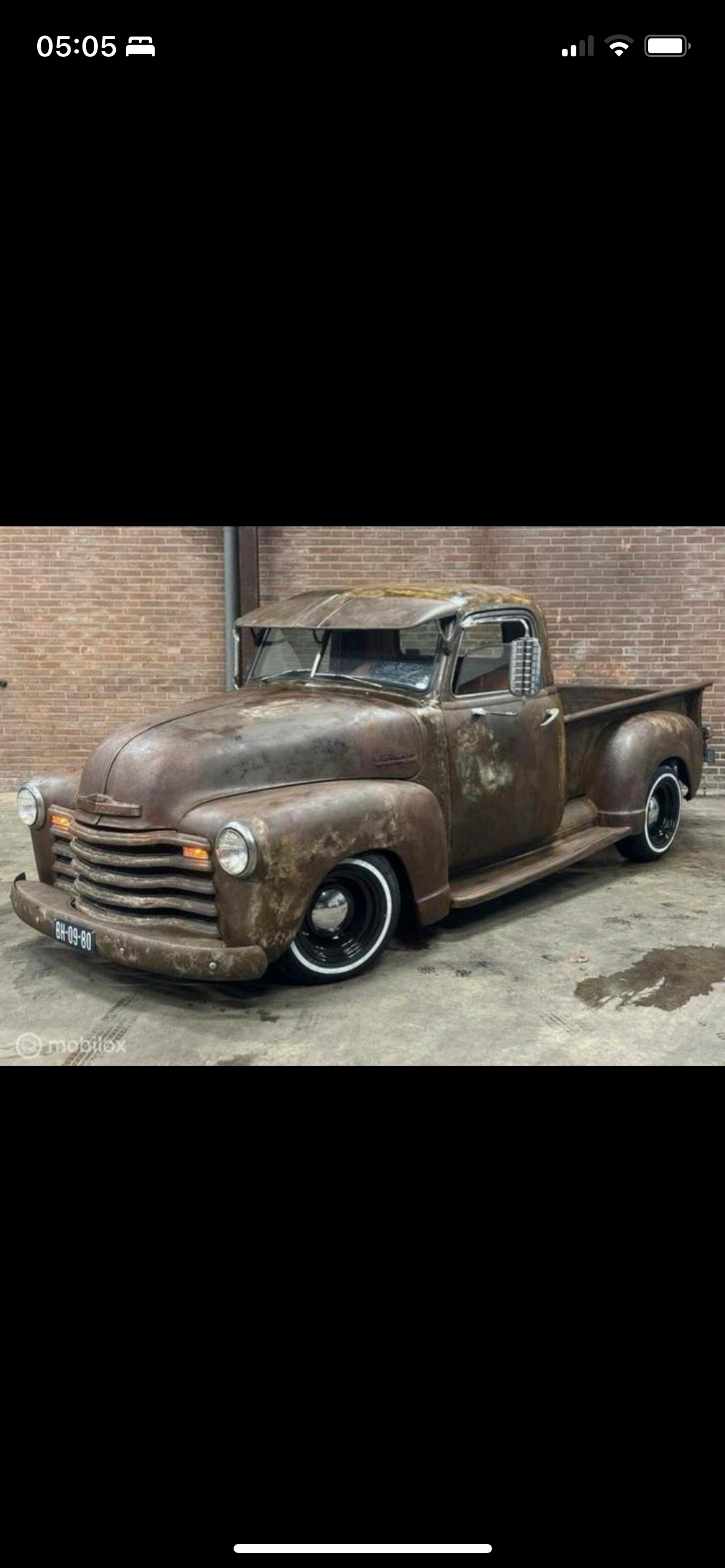 Chevrolet oldtimer 3100 shortbed pick up 350 5,7 V8