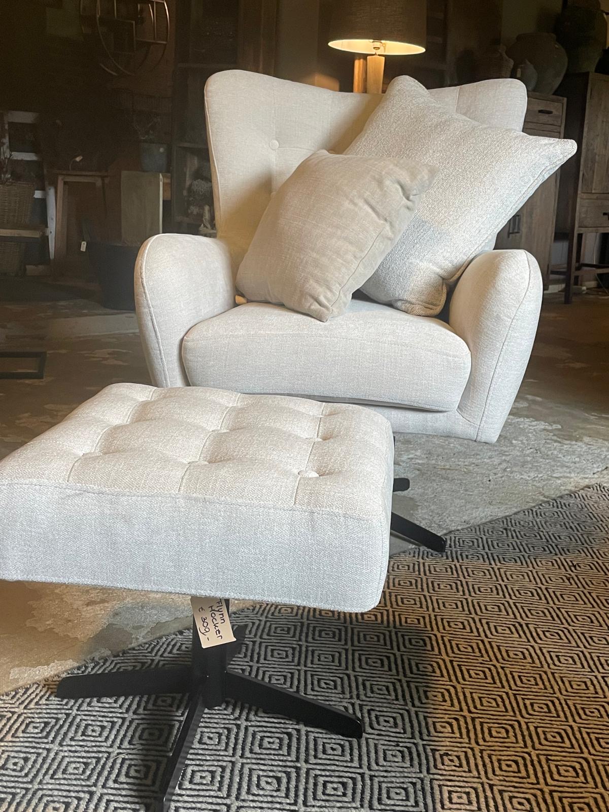 Flynn urban sofa hocker voetenbank kruk