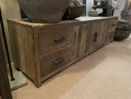 Stoer railway houten tv-meubel dressoir sidetable televisiekast kast 200 x 45 x H55 cm wandmeubel landelijk industrieel  SEP