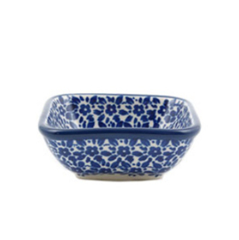 Bunzlau Castle Bowl square 70 ml - Indigo