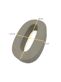 huisnummers beton 20 cm hoog