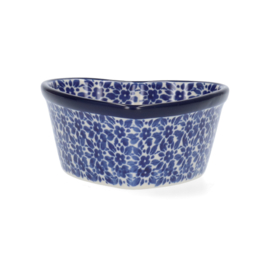 Bunzlau Castle Baking Dish 160 ml - Indigo - bordje