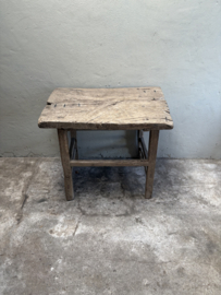 Hele gave originele oude tafel haltafel landelijk stoer vintage