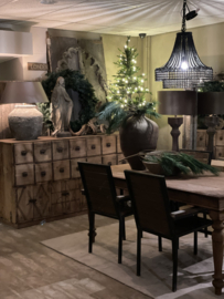 Stoere originele oude stoelen hout metaal landelijk stoer industrieel eetkamerstoelen vintage urban