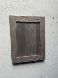 Oud houten Fotolijst fotolijstje sloophout  lijstje landelijk vintage doorleefd hout maat M