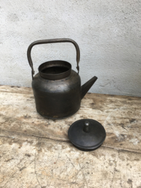 Leuke metalen hanger decoratie ketel theepot theepotje schenkkan keuken landelijk industrieel vintage