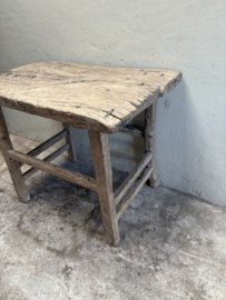 Hele gave originele oude tafel haltafel landelijk stoer vintage