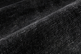 Handgeknoopt uni black