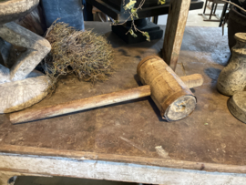 Oude houten hamer landelijk stoer industrieel