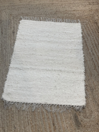 Stoere frisse deurmat badmat 90 x 60 cm mat kleed matje kleedje boho  landelijk stoer sober boho Ibiza