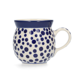 Mug farmer 240 ml - Crazy Dots mok warme chocomelk kopje koffiemok koffiekop thee