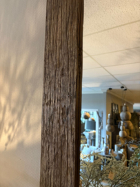 Grote truckwood railway houten spiegel passpiegel 180 x 80 cm