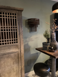 Stoere roest ijzeren wandlamp kettinglamp landelijk stoer industrieel  wandlampje