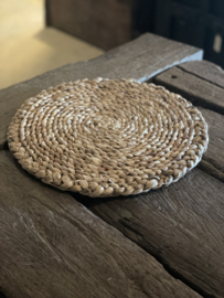 Dikke rieten Rotan placemat Onderzetter onderzetters boho landelijk