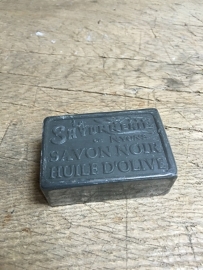 heerlijke franse zeep zepen zwart savon 100 gram blok