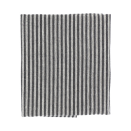 Bunzlau Castle Theedoek ​Tea towel small stripe - Black